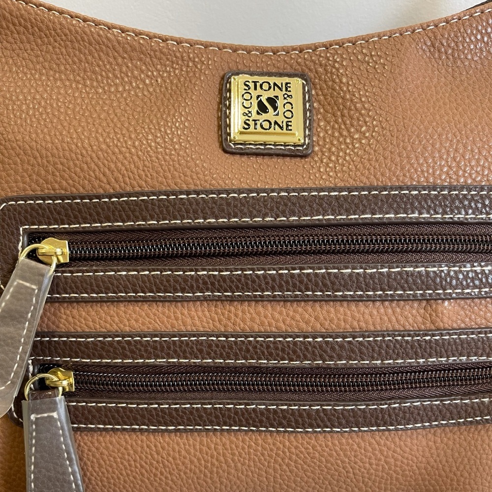 Stone & Co. Cornwall Boat Bottom Hobo Crossbody Bag - Picture 6 of 12